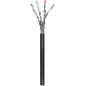 Goobay 57195 CAT 6 Câble Réseau Outdoor, S/FTP (PiMF), Noir, 100m Goobay 57195 CAT 6 Câble Réseau Outdoor, S/FTP (PiMF), Noir, 100m