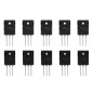 BOJACK 5 paires 2SA1943 2SC5200 Amplificateur transistors PNP NPN Transistor Silicium Audio Noir Haute Puissance TO-3PL (paquet BOJACK 5 paires 2SA1943 2SC5200 Amplificateur transistors PNP NPN Transistor Silicium Audio Noir Haute Puissance TO-3PL (paquet
