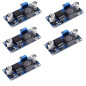 HiLetgo 5pcs DC-DC Convertisseur Buck Hacheur série Abaisseur de tension continue Sortie 1,23 V - 30 V HiLetgo 5pcs DC-DC Convertisseur Buck Hacheur série Abaisseur de tension continue Sortie 1,23 V - 30 V