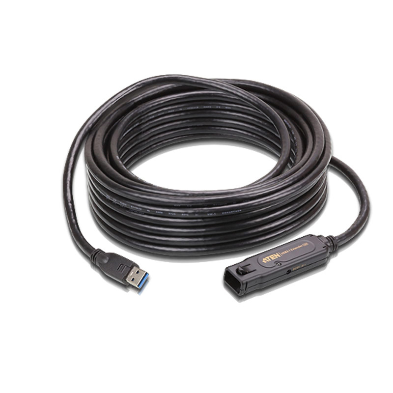 ATEN UE3310 Câble d'extension USB 3.1 Gen1 10 m Noir ATEN UE3310 Câble d'extension USB 3.1 Gen1 10 m Noir