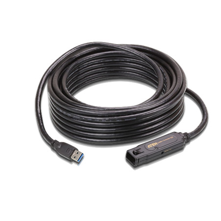 ATEN UE3310 Câble d'extension USB 3.1 Gen1 10 m Noir