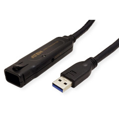 ATEN UE3310 Câble d'extension USB 3.1 Gen1 10 m Noir