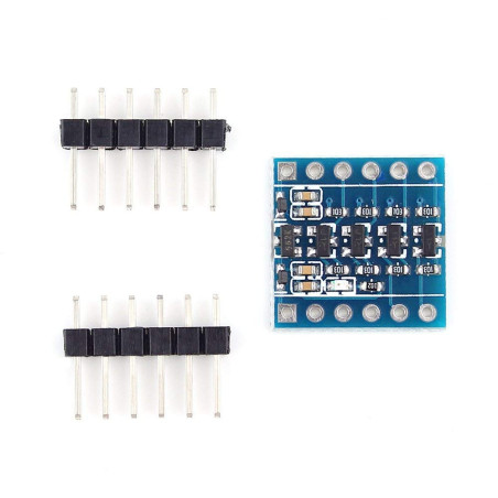 ARCELI 10pcs 4 Canaux IIC I2C Module de Convertisseur de Niveau Logique 3.3V à 5V Shifter pour Arduino