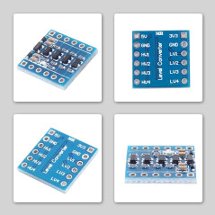 ARCELI 10pcs 4 Canaux IIC I2C Module de Convertisseur de Niveau Logique 3.3V à 5V Shifter pour Arduino