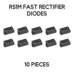 Diodes redresseurs rapides RS1M - 10 pièces