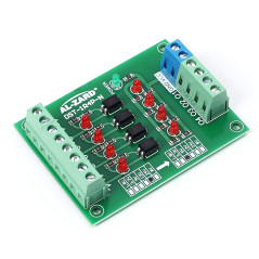 Module d'Alimentation, 4 Bit Convertisseur de Tension de Module Optocoupleur Isolateur Board PLC Niveau de Signal