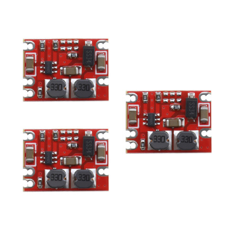 VGOL 3PCS DC DC Buck Converter Module abaisseur Adaptateur d'alimentation Module élévateur DC3-15V à 3.3V Régulateur de Tension