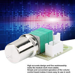 Double 50K avec carte de réglage de volume de carte de potentiomètre de commutateur avec module de potentiomètre de siège termin