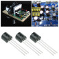 eMagTech 50pcs BS170 Transistor Mosfet Remplacement N Canal Redresseur MOSFET Tube N-canal Tubes à Effet de Champ pour Projet de