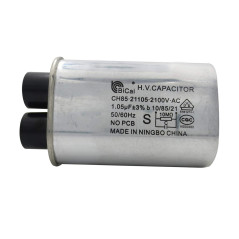Meter Star CQC&VDE Condensateur universel haute tension pour micro-ondes 1,05 uf ch85 21105 2100 V AC H.V. Condensateur 10/85/21