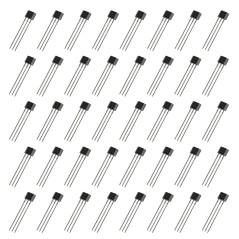 EPLZON 49E OH49E SS49E TO-92S Hall Effect Sensor 3Pins Magnetic Detector for Electric Vehicle Motor Repair(Pack of 40 pcs)