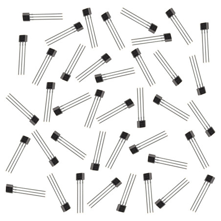 EPLZON 49E OH49E SS49E TO-92S Hall Effect Sensor 3Pins Magnetic Detector for Electric Vehicle Motor Repair(Pack of 40 pcs)