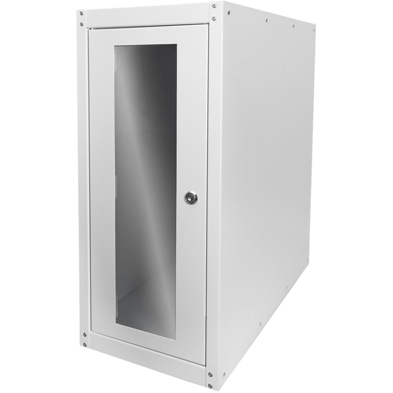 DIGITUS Armoire PC - IP20 - Verrouillable - sur roulettes - Dimensions intérieures 583x246x550 mm - Ventilation Passive - Gris DIGITUS Armoire PC - IP20 - Verrouillable - sur roulettes - Dimensions intérieures 583x246x550 mm - Ventilation Passive - Gris