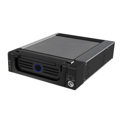 Icy Box IB-138SK-B-II Boîtier Externe SATA Blue Light Noir
