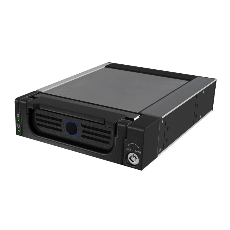 Icy Box IB-138SK-B-II Boîtier Externe SATA Blue Light Noir Icy Box IB-138SK-B-II Boîtier Externe SATA Blue Light Noir