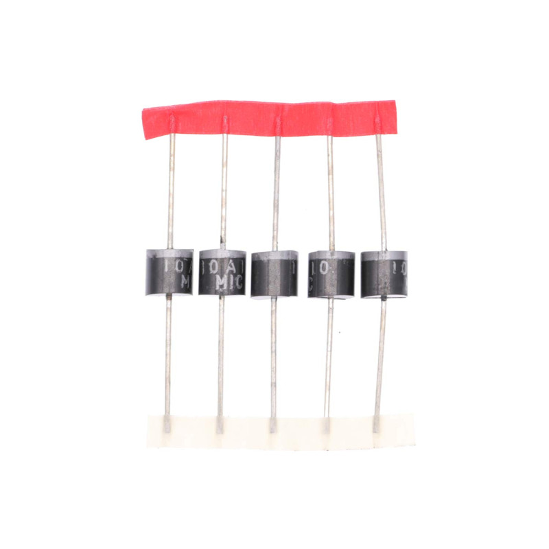 HUABAN 20 pièces 10A10 Diode de redressement 10A 1000V R-6 Axial 10 Amp 1000 Volt HUABAN 20 pièces 10A10 Diode de redressement 10A 1000V R-6 Axial 10 Amp 1000 Volt