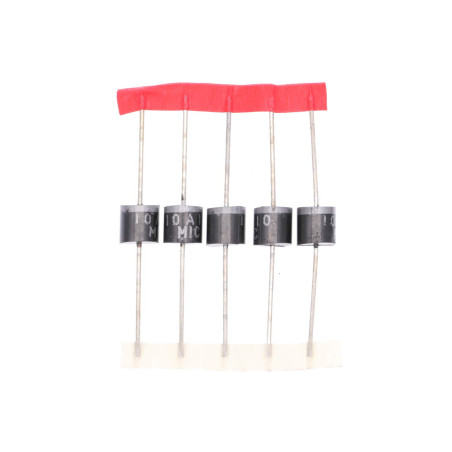 HUABAN 20 pièces 10A10 Diode de redressement 10A 1000V R-6 Axial 10 Amp 1000 Volt
