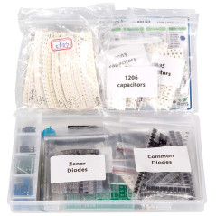 SMD SMT Composants Electroniques Assortiment 1206 0805 0603 Résistances Condensateurs Diodes Transistors LED Potentiomètre Opamp