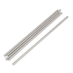 sourcingmap 5pcs Tige 3 mm x 120 mm en Acier Inoxydable Rond Barre Pour Avion RC