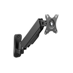 Equip Soporte de Pared Para 1 Pantalla 17"-32" Brazo 334mm Muelle de Gas VESA 100x100 Máx 9Kg
