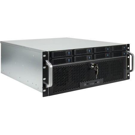 Inter-Tech 48,3 cm IPC 4U-4708 4HE Boîtier de Stockage