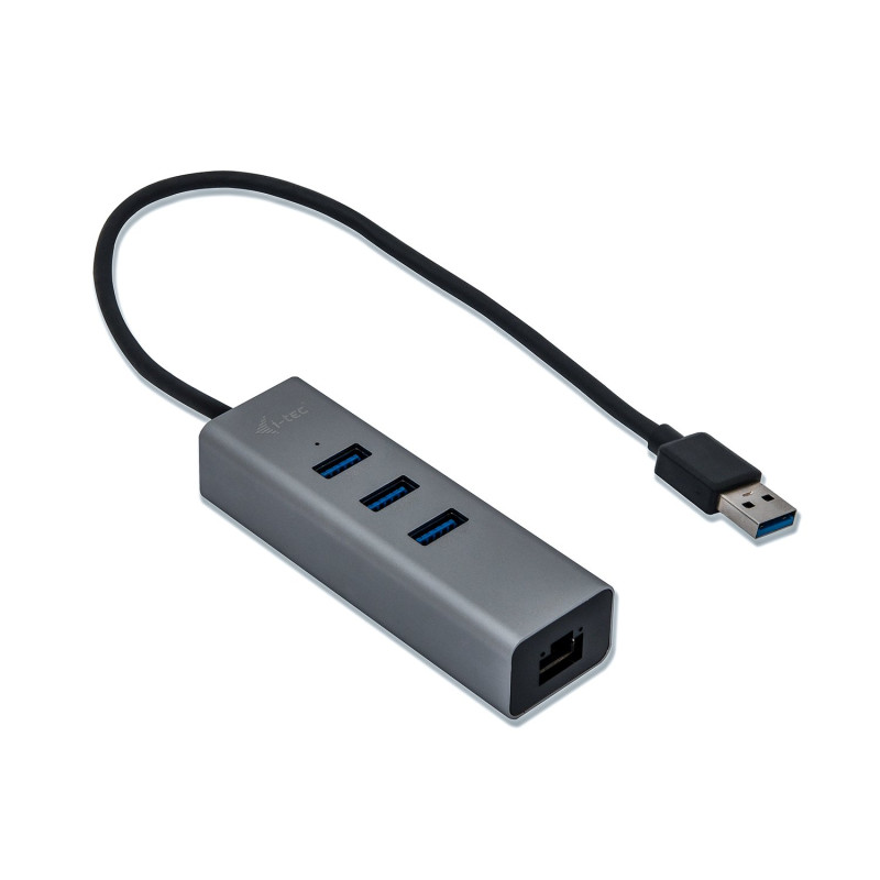 i-tec Metal Concentrateur Ethernet HUB USB 3.0 i-tec Metal Concentrateur Ethernet HUB USB 3.0