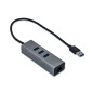 i-tec Metal Concentrateur Ethernet HUB USB 3.0 i-tec Metal Concentrateur Ethernet HUB USB 3.0