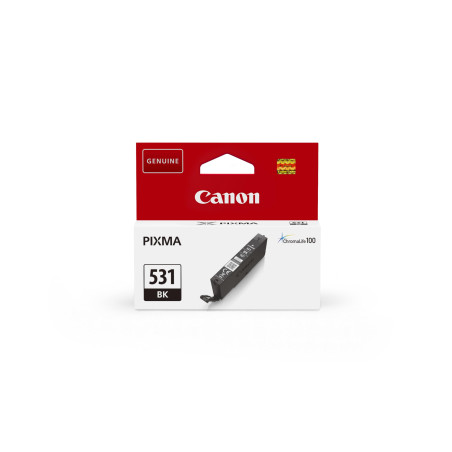 Canon CLI-531 Black Genuine Ink Cartridge - Compatible with PIXMA TS8750