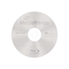 MediaRange BD-R Double Layer 50 Go Vitesse d'écriture 6 Fois 6 Fois