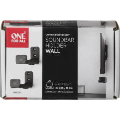 ONE FOR ALL Support pour barre de son plate VESA marque