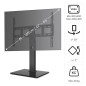 Hama Support TV sur Pied Pivotant 60° Réglable en Hauteur Garantie 10ans (Socle pour TV 32 à 65 Pouces, Base en Verre trempé, Ca Hama Support TV sur Pied Pivotant 60° Réglable en Hauteur Garantie 10ans (Socle pour TV 32 à 65 Pouces, Base en Verre trempé, Ca