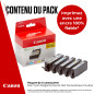 Canon Multipack Cartouche d'encre - PGI-580/CLI-581 Cartouches d'encre Authentiques pour imprimante - 5 Pack (1 x Noir, 1 x Cyan Canon Multipack Cartouche d'encre - PGI-580/CLI-581 Cartouches d'encre Authentiques pour imprimante - 5 Pack (1 x Noir, 1 x Cyan