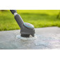 Gardena Brosse plate souple pour AquaBrush : brosse à poils souples, accessoire pour nettoyeur multifonction sans fil (14840, 14 Gardena Brosse plate souple pour AquaBrush : brosse à poils souples, accessoire pour nettoyeur multifonction sans fil (14840, 14