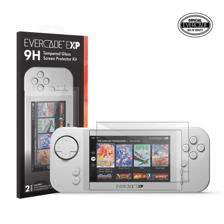 Evercade EXP Tempered Glass Screen Protector