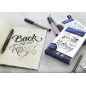 Faber-Castell 267118 - Crayons à encre de Chine Lettering Starter Set, 9 pièces, Pitt Artist Pens, crayon et taille-crayon inclu Faber-Castell 267118 - Crayons à encre de Chine Lettering Starter Set, 9 pièces, Pitt Artist Pens, crayon et taille-crayon inclu