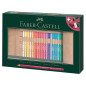 Faber-Castell 110030 Polychromos Colour Pencils, Set de 30 Crayons de Couleur dans un Coffret en Bois, Crayon de Couleurs Profes