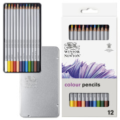 Winsor & Newton Studio Collection Crayons de Couleur X12