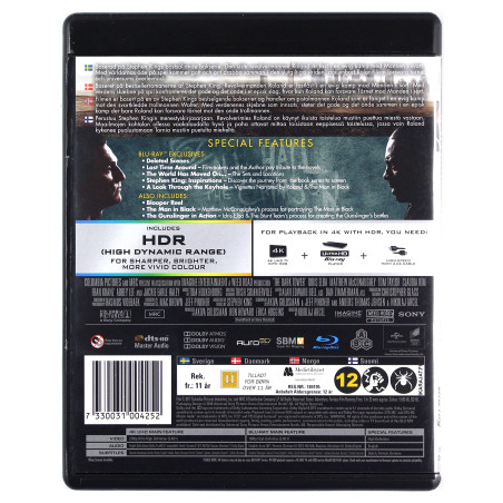 Universal Sony Pictures Nordic The Dark Tower 4K [Blu-Ray] [Region Free] (English audio. English subtitles)