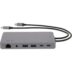 LMP USB-C Display Dock 2 - Station d'accueil USB-C à 12 Ports à Double Liaison
