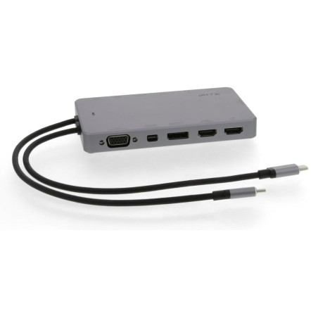LMP USB-C Display Dock 2 - Station d'accueil USB-C à 12 Ports à Double Liaison