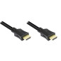Good Connections - Câble HDMI avec Ethernet, connecteurs plaqués Or 24 carats et Contacts en cuivre 0.75 m Noir Good Connections - Câble HDMI avec Ethernet, connecteurs plaqués Or 24 carats et Contacts en cuivre 0.75 m Noir