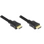 Good Connections - Câble HDMI avec Ethernet, connecteurs plaqués Or 24 carats et Contacts en cuivre 0.75 m Noir Good Connections - Câble HDMI avec Ethernet, connecteurs plaqués Or 24 carats et Contacts en cuivre 0.75 m Noir