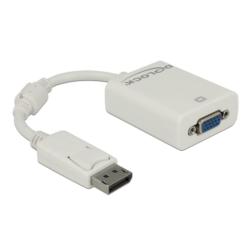 DELOCK Adaptateur Displayport mâle vers VGA femelle