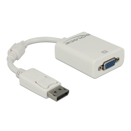 DELOCK Adaptateur Displayport mâle vers VGA femelle