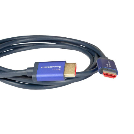 Good Connections SmartFLEX 4521-SF005B Câble HDMI 2.1 ultra haute vitesse - 8K UHD-2 / 4K UHD - Conducteur en cuivre, boîtier en