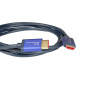 Good Connections SmartFLEX 4521-SF005B Câble HDMI 2.1 ultra haute vitesse - 8K UHD-2 / 4K UHD - Conducteur en cuivre, boîtier en Good Connections SmartFLEX 4521-SF005B Câble HDMI 2.1 ultra haute vitesse - 8K UHD-2 / 4K UHD - Conducteur en cuivre, boîtier en
