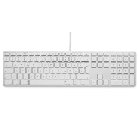 LMP USB Filaire Clavier avec Pavé numérique pour Mac Allemand