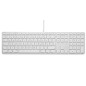 LMP USB Filaire Clavier avec Pavé numérique pour Mac Allemand LMP USB Filaire Clavier avec Pavé numérique pour Mac Allemand
