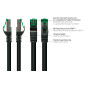 Good Connections® Câble patch catégorie 6A Outdoor de qualité supérieure - 20 m - IP66 avec protection des nez d'encliquetage - 