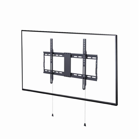 Gembird Support Mural Fixe pour Écrans de 37''-80'', Ultra Mince, Construction en Acier Robuste, Installation Facile, Compatible